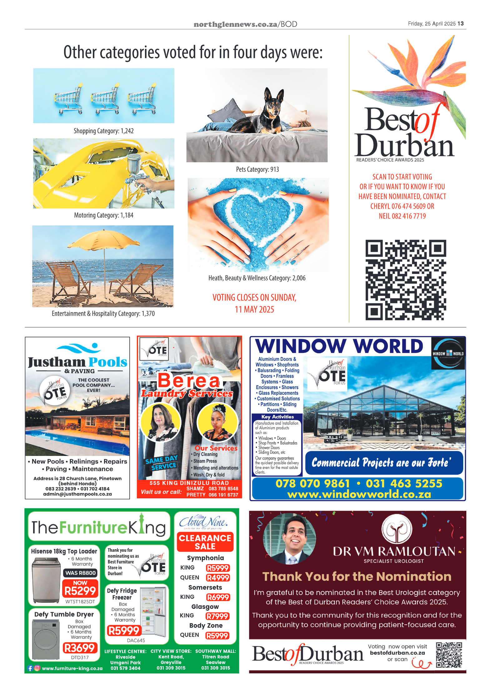 Northglen News 25 April 2025 page 13