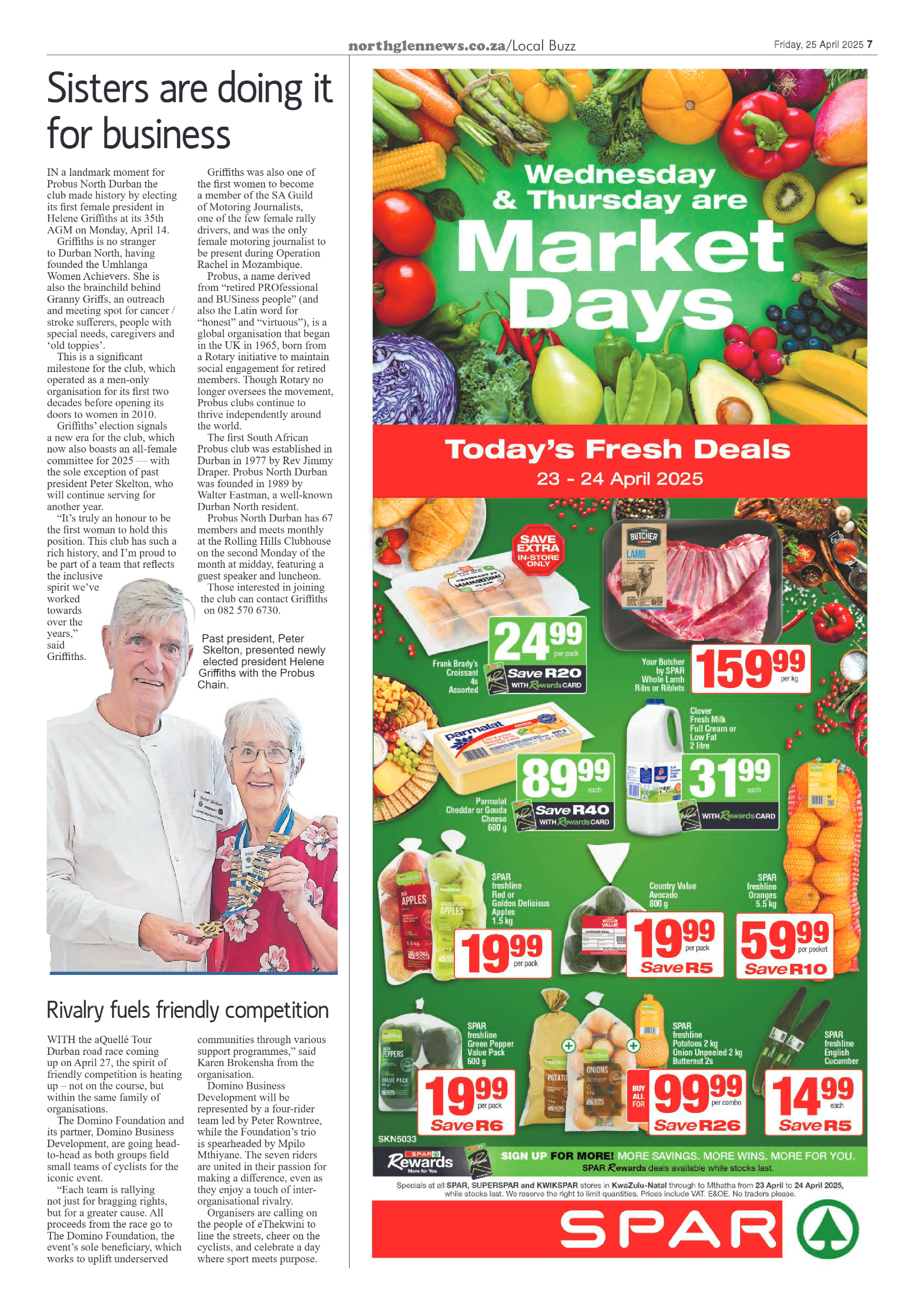 Northglen News 25 April 2025 page 7