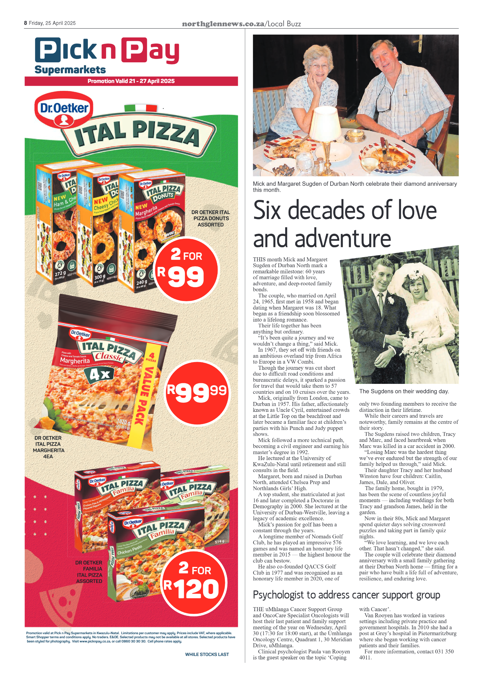Northglen News 25 April 2025 page 8