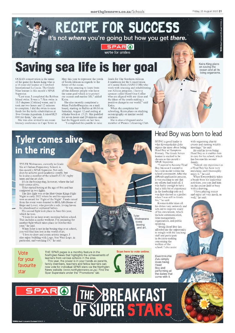 Northglen News 25 August 2023 page 21