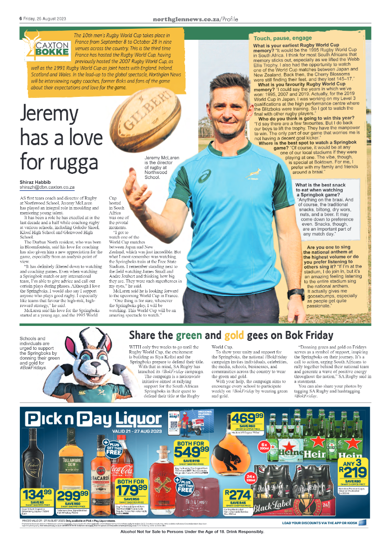 Northglen News 25 August 2023 page 6