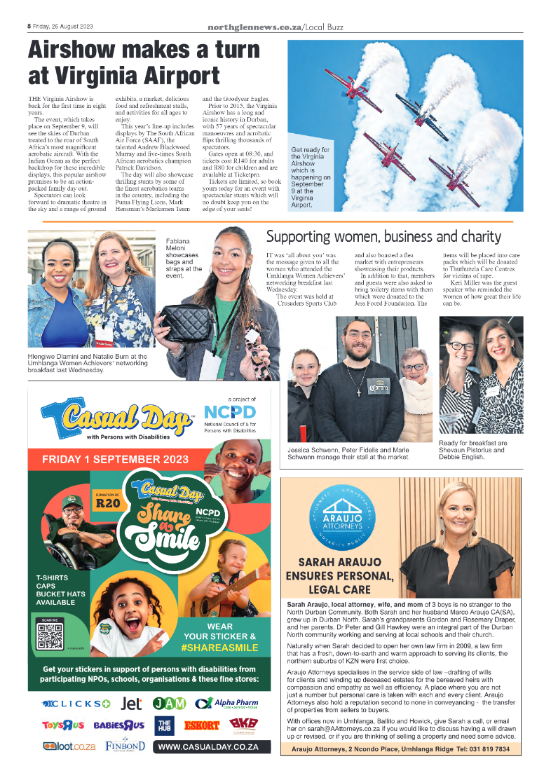 Northglen News 25 August 2023 page 8