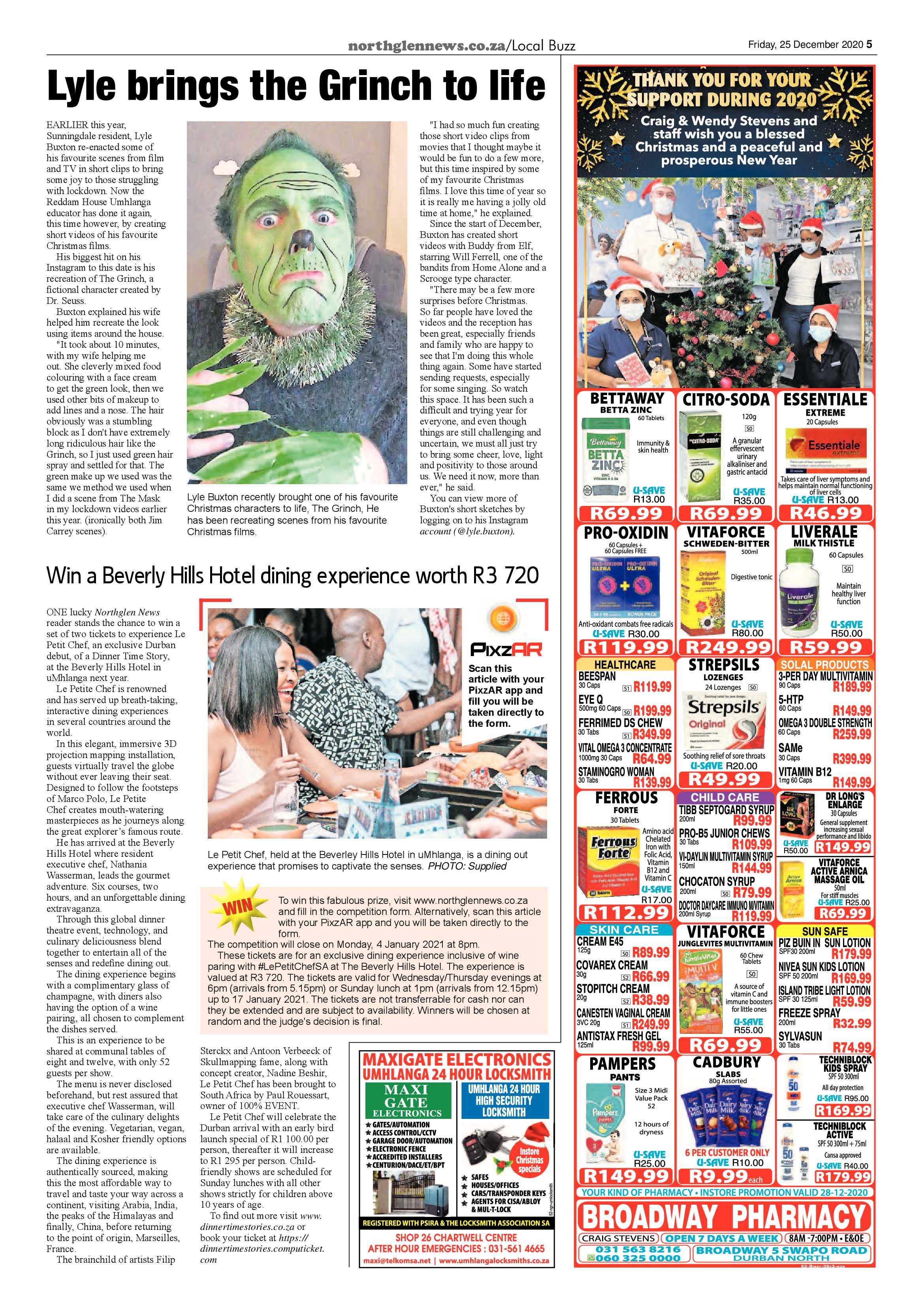 Northglen News 25 December 2020 page 5