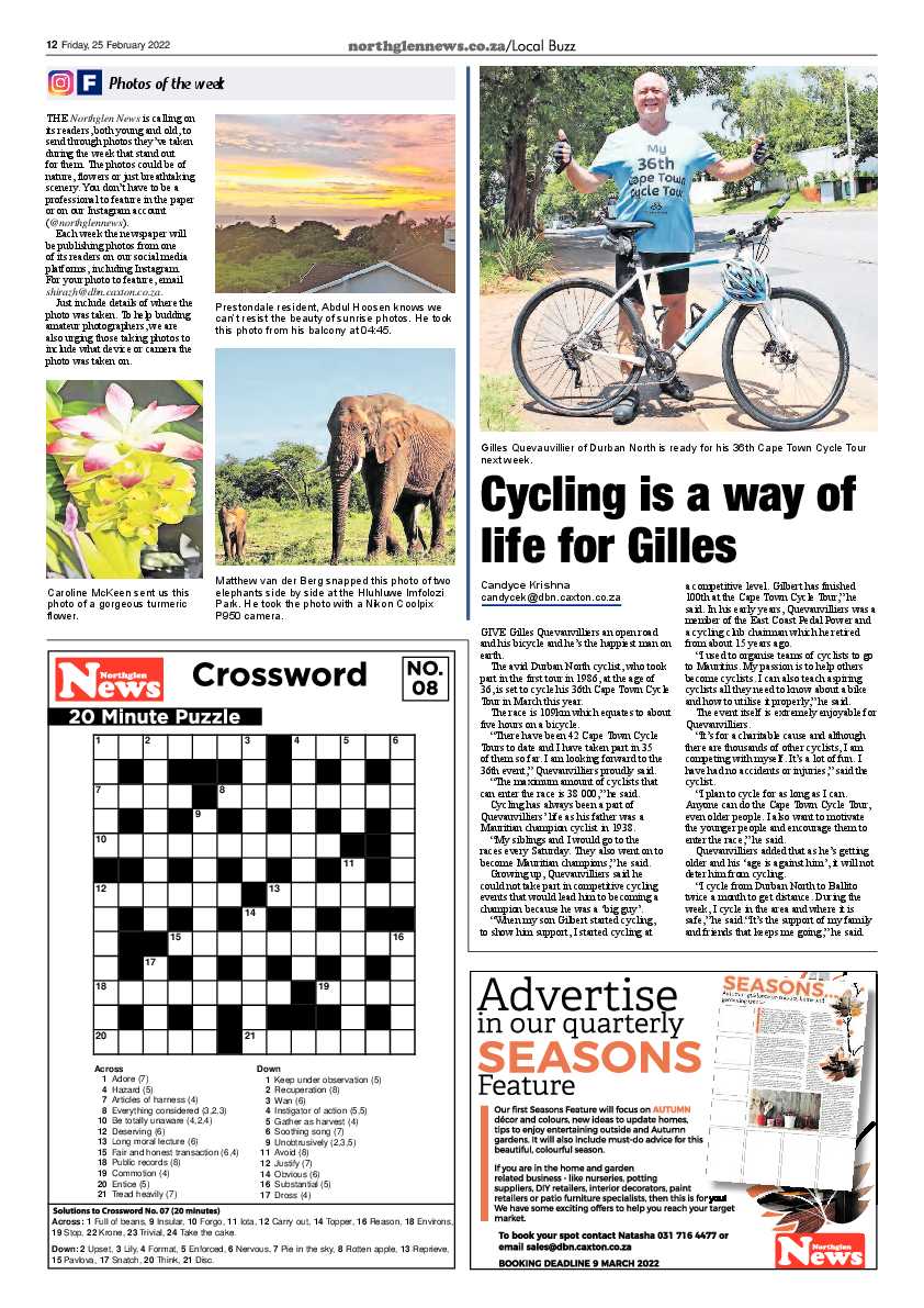 Northglen News 25 February 2022 page 12