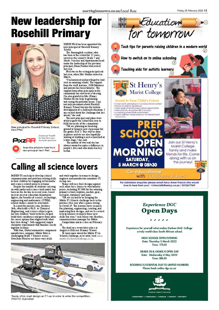Northglen News 25 February 2022 page 13
