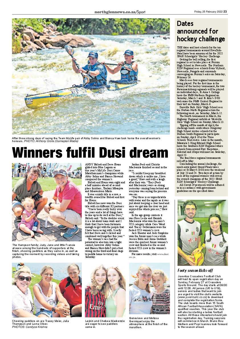 Northglen News 25 February 2022 page 23