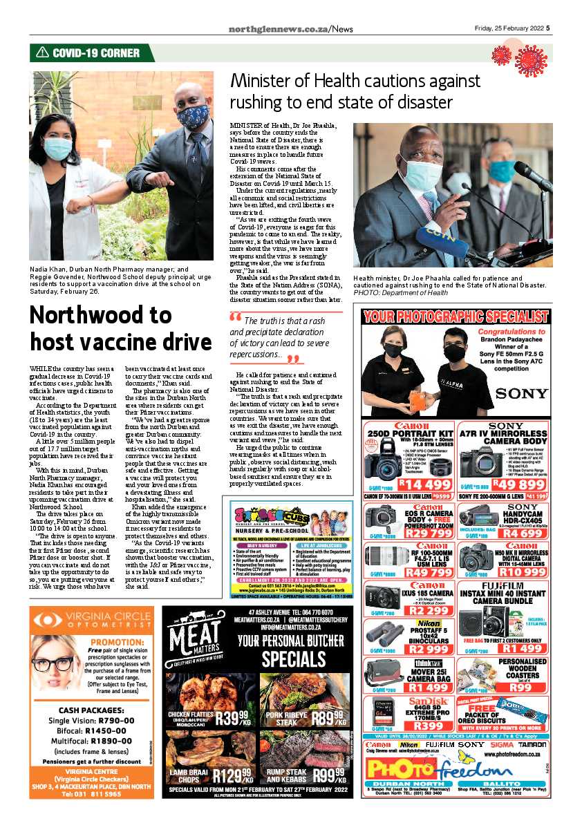 Northglen News 25 February 2022 page 5