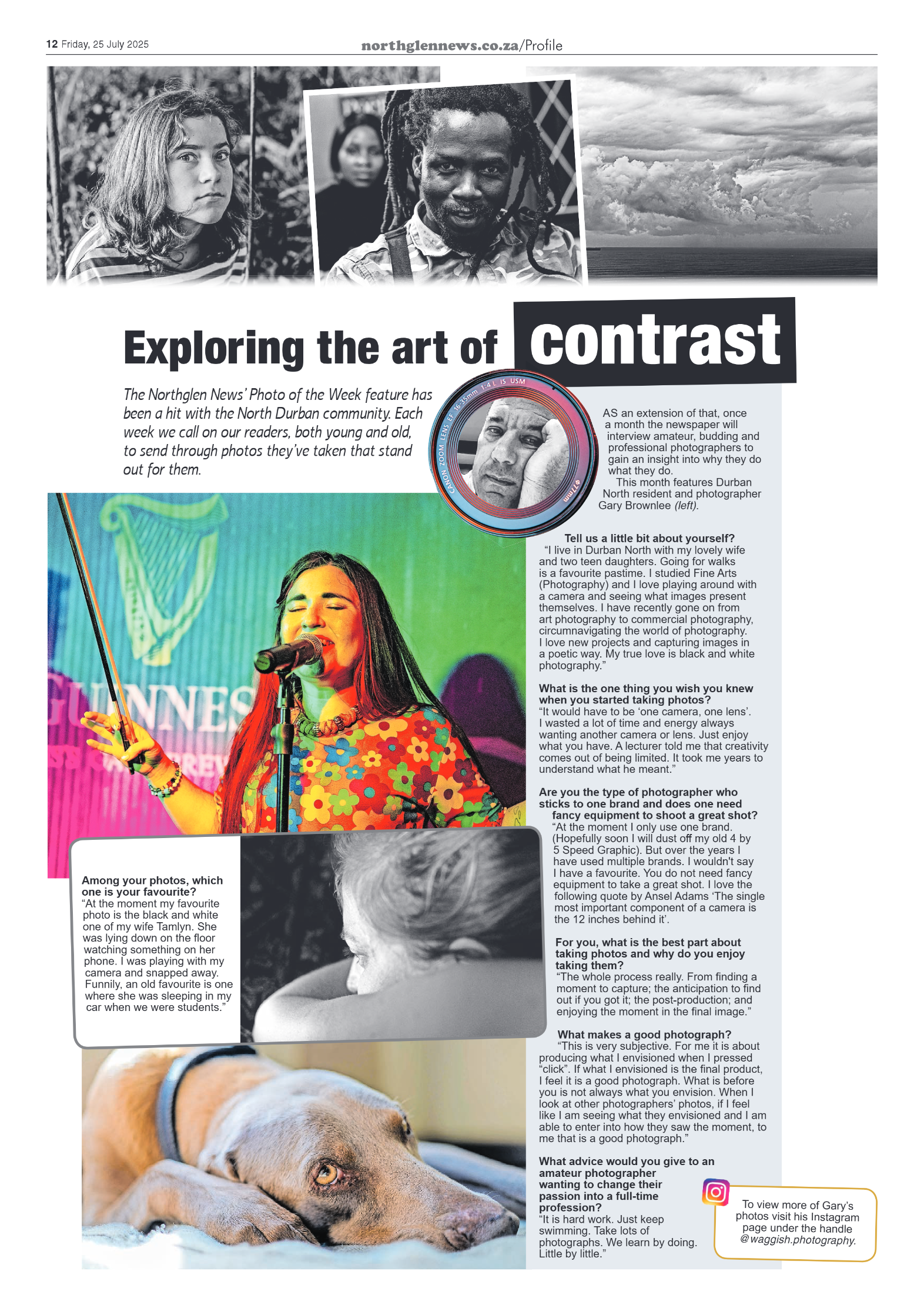 Northglen News 25 July 2025 page 12