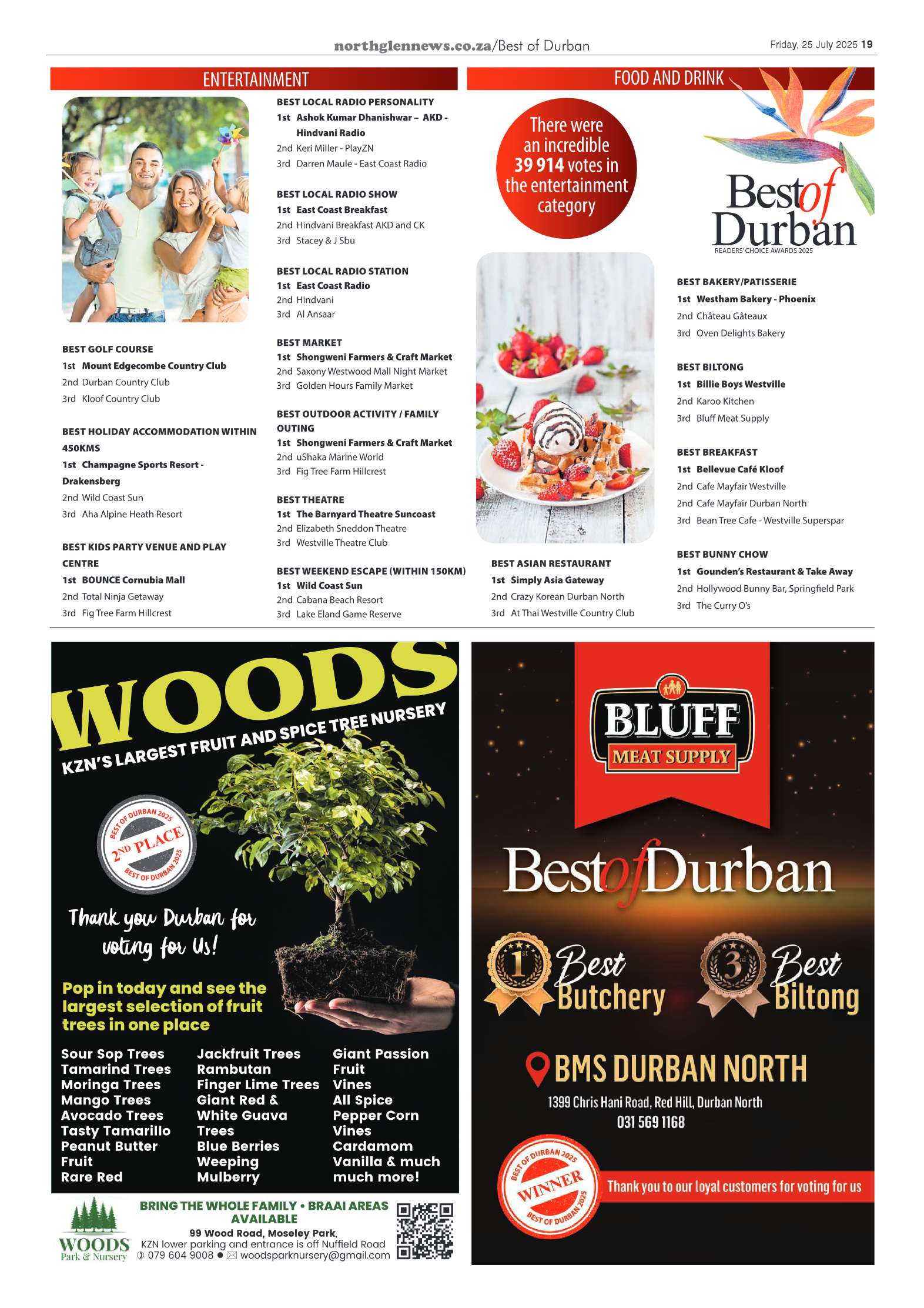 Northglen News 25 July 2025 page 19