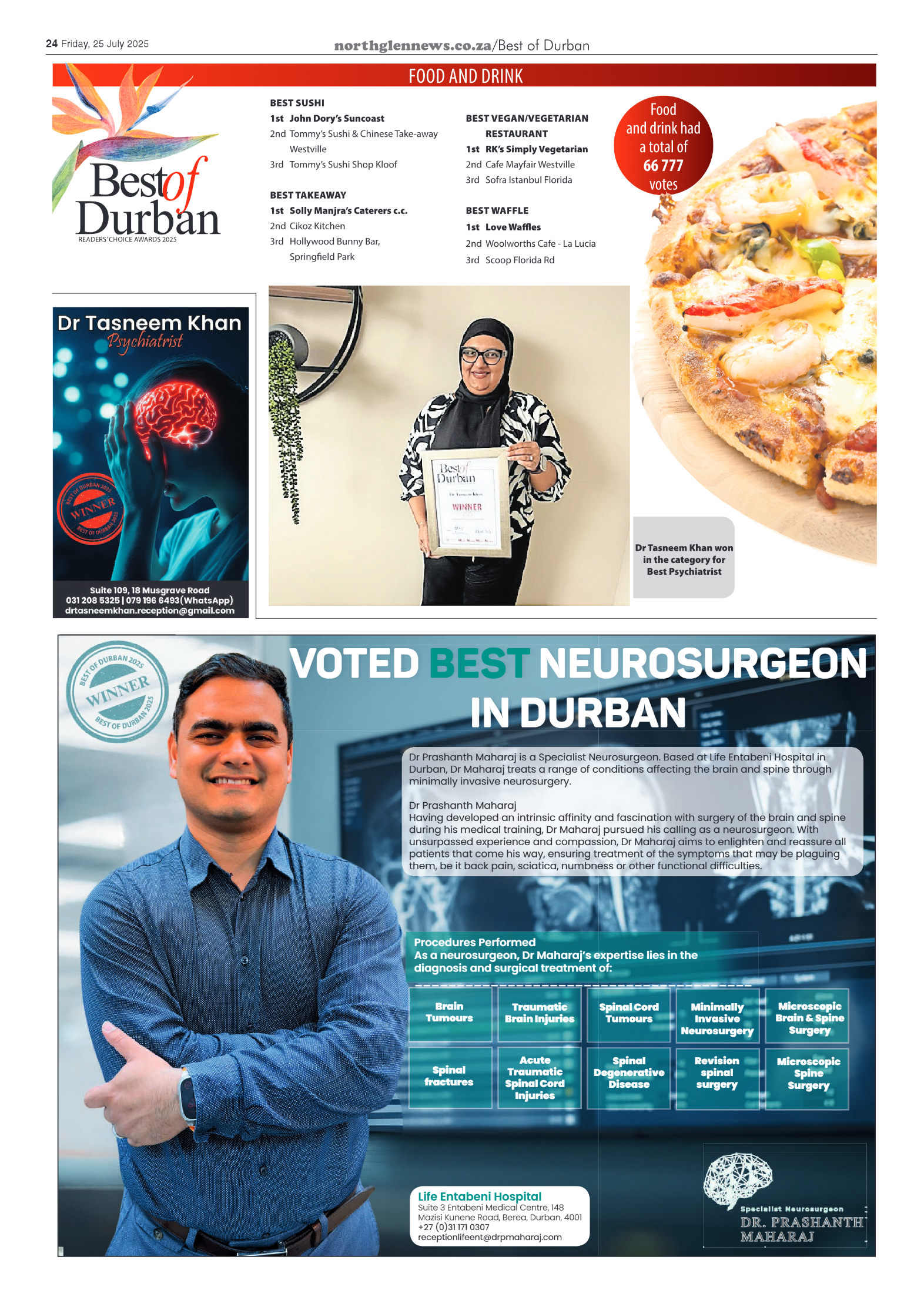 Northglen News 25 July 2025 page 24