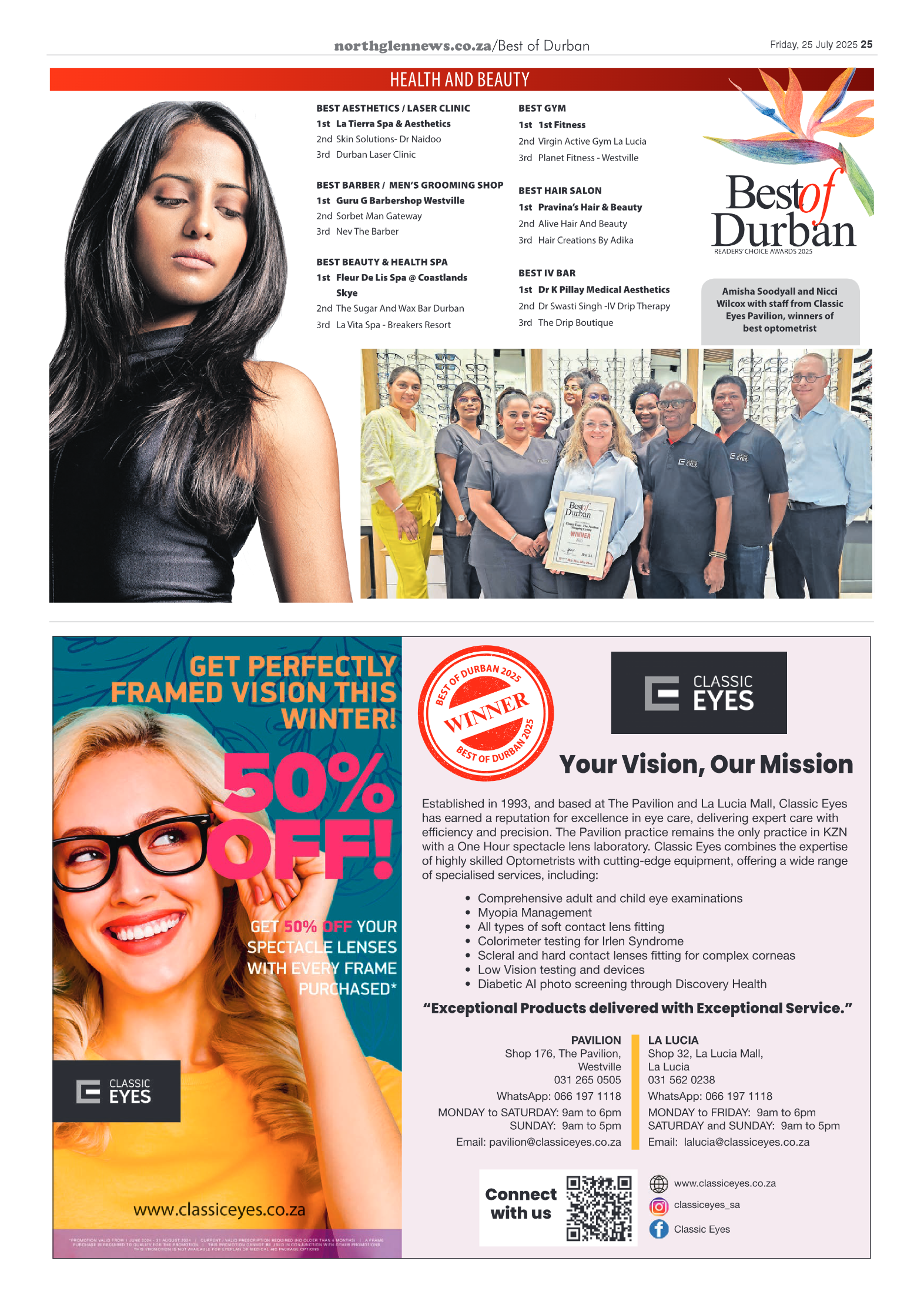 Northglen News 25 July 2025 page 25