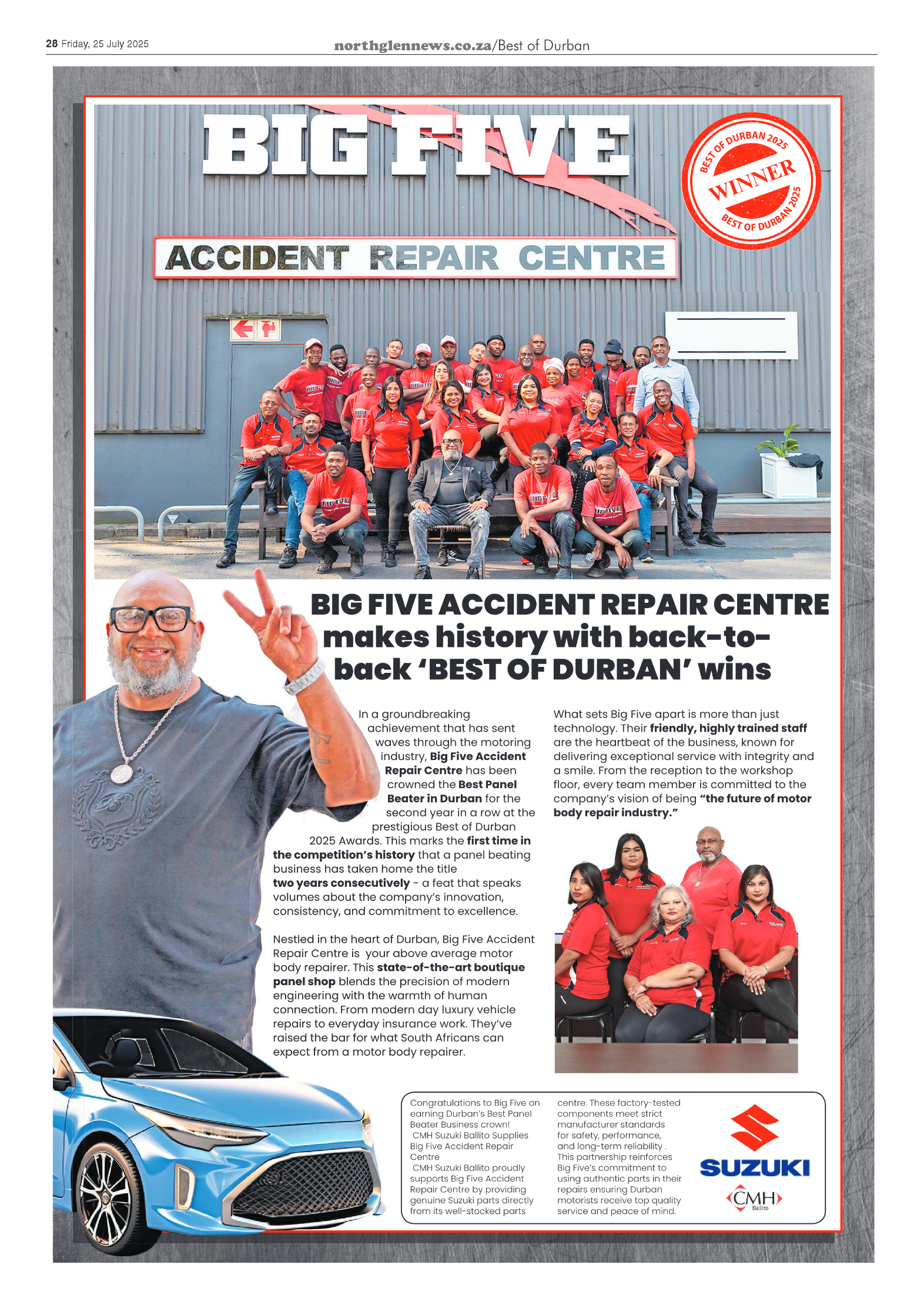 Northglen News 25 July 2025 page 28