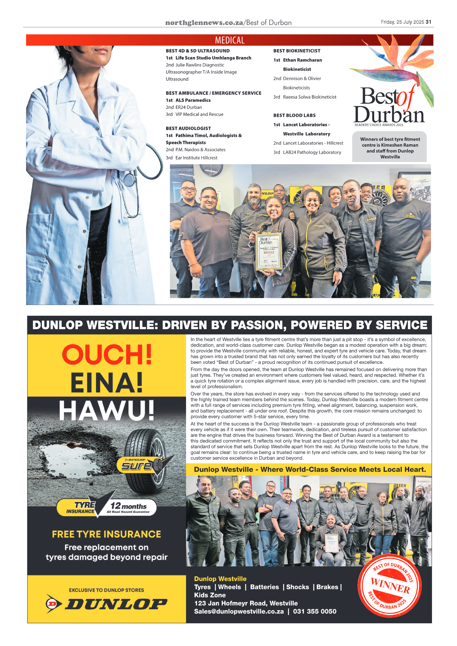 Northglen News 25 July 2025 page 31