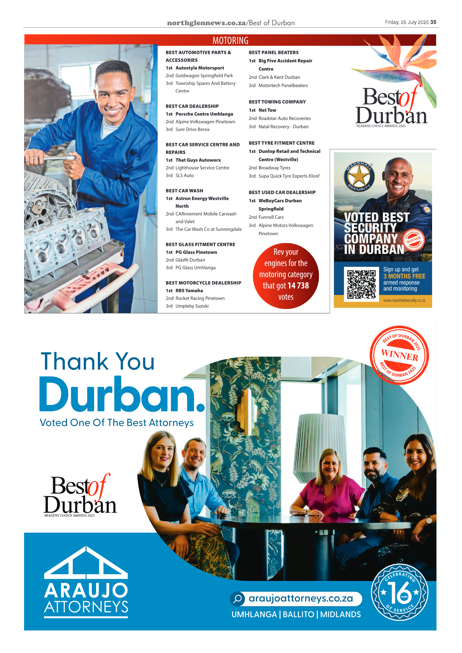 Northglen News 25 July 2025 page 35