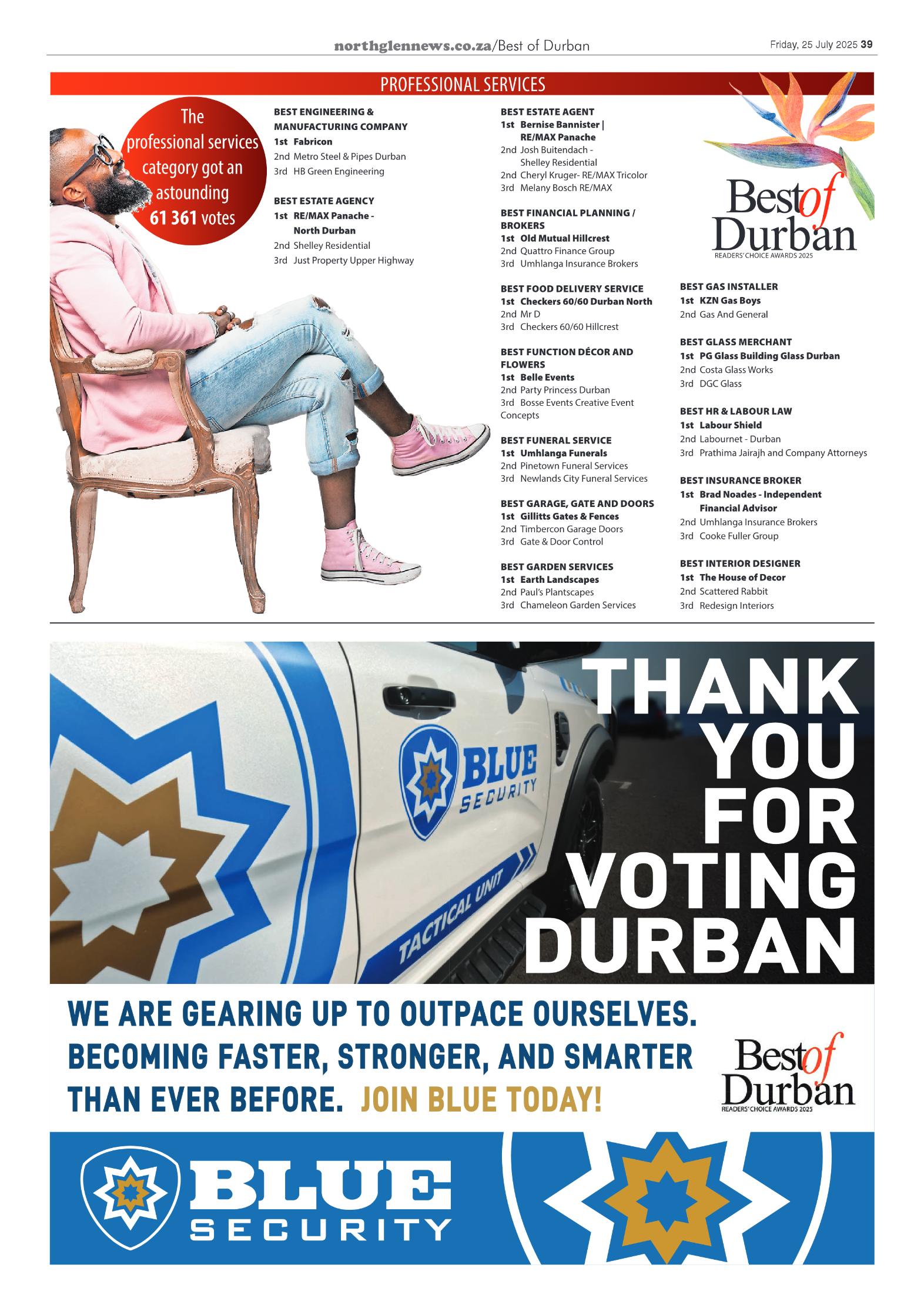 Northglen News 25 July 2025 page 39