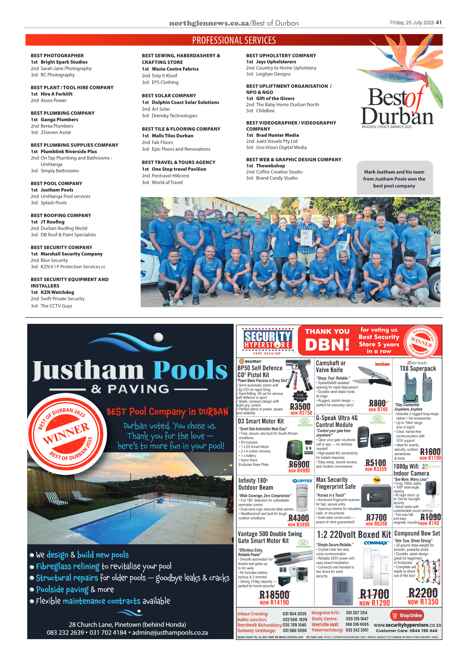 Northglen News 25 July 2025 page 41