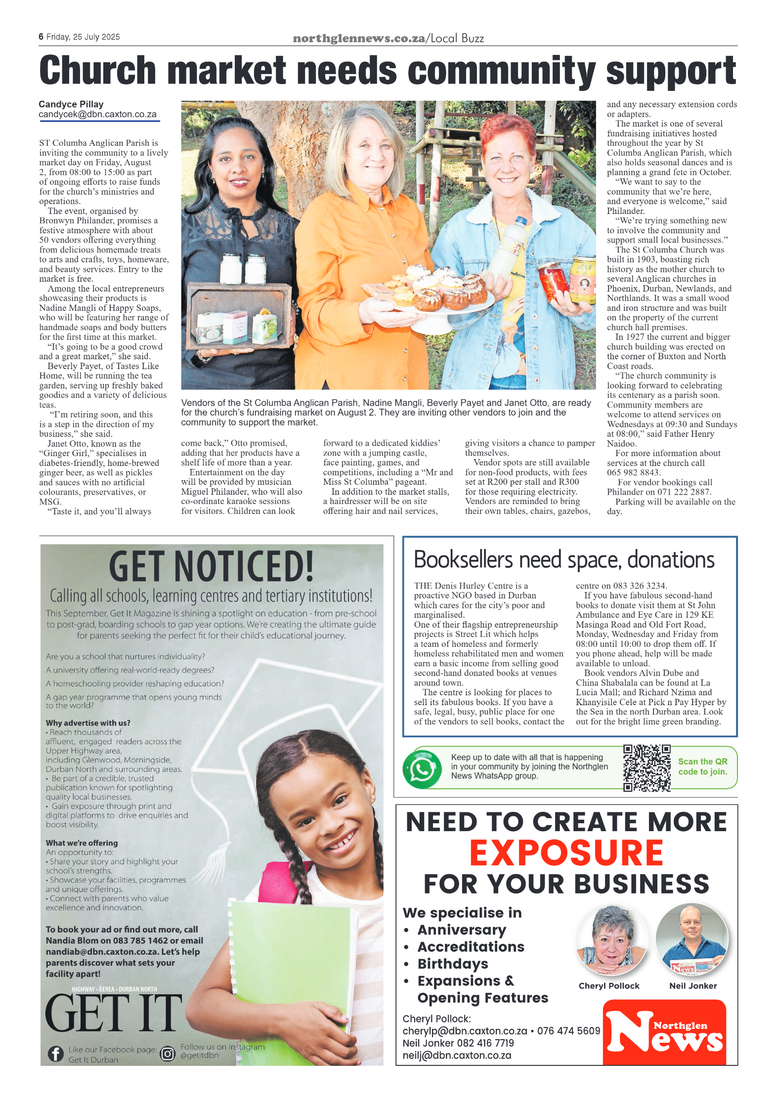 Northglen News 25 July 2025 page 6