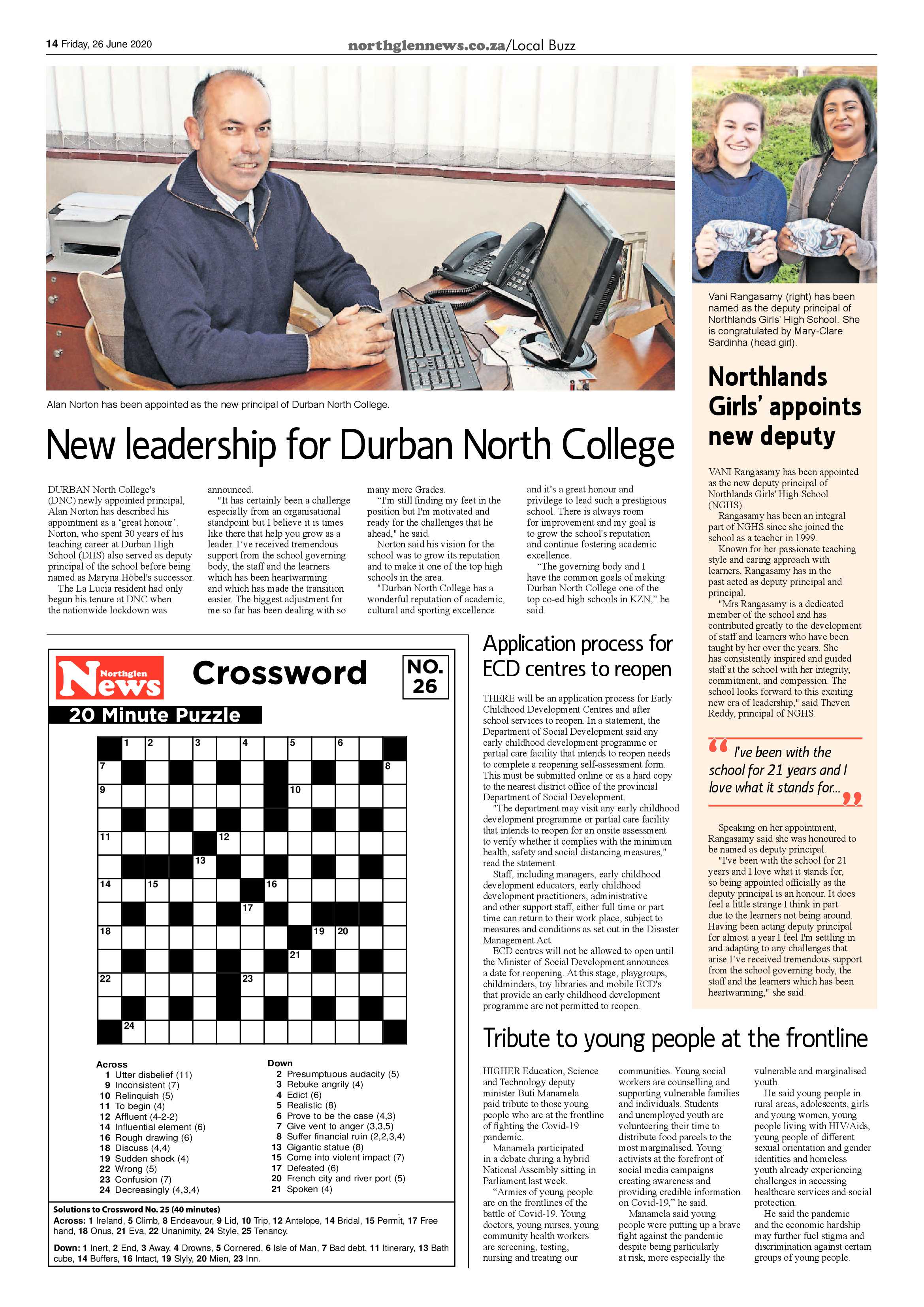 Northglen News 25 June 2020 page 14
