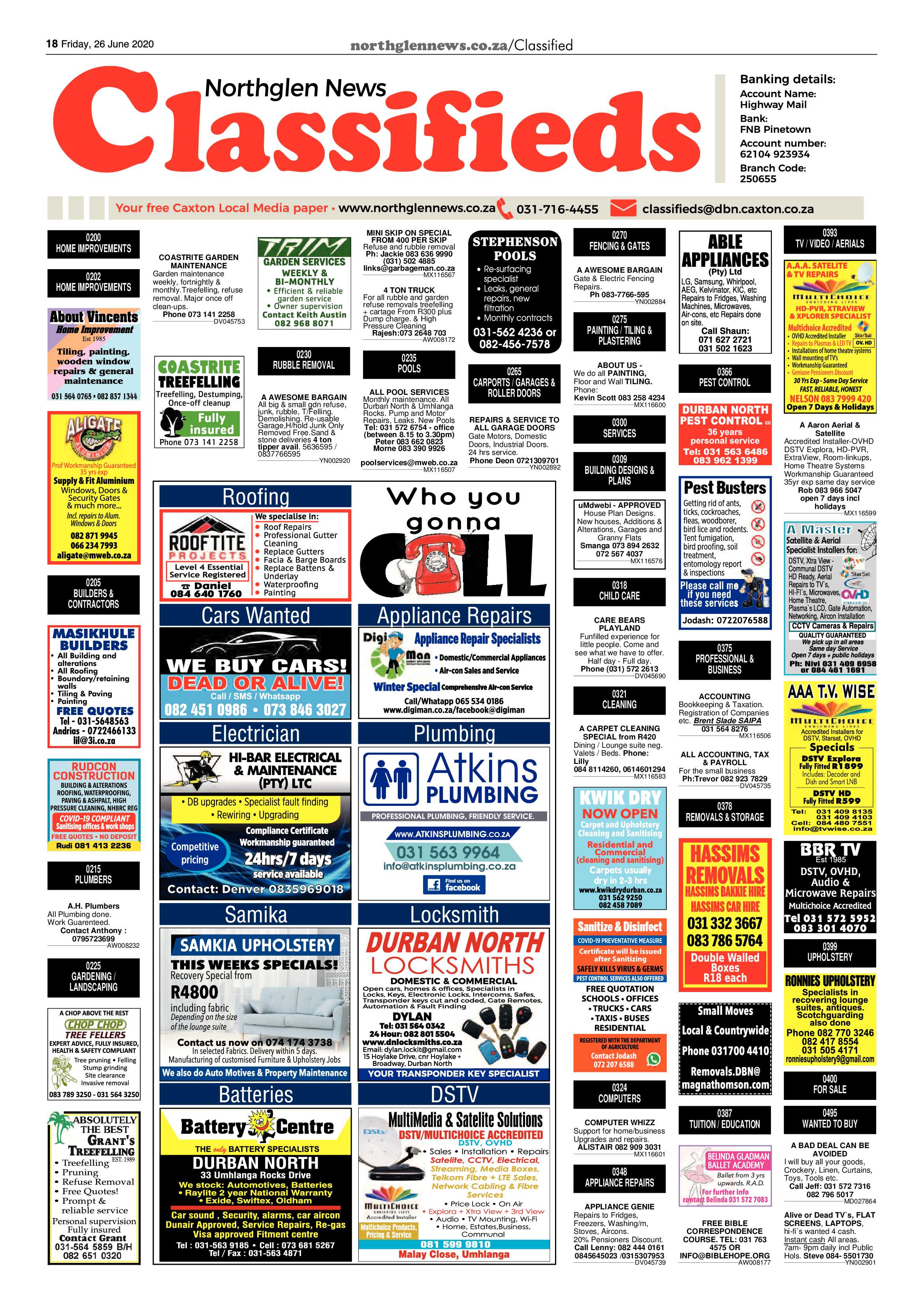 Northglen News 25 June 2020 page 18