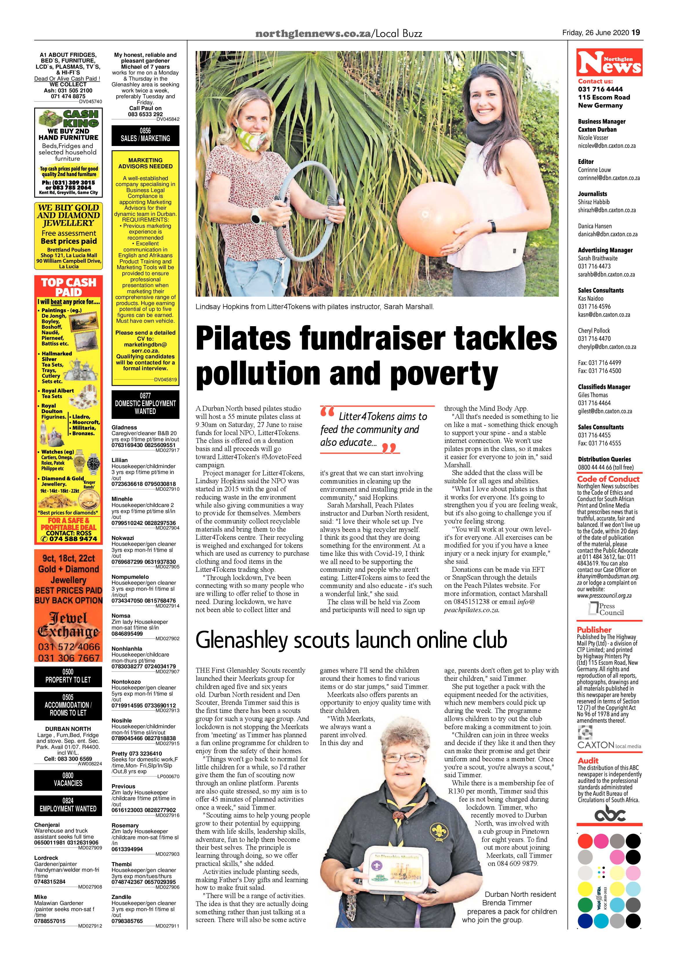 Northglen News 25 June 2020 page 19