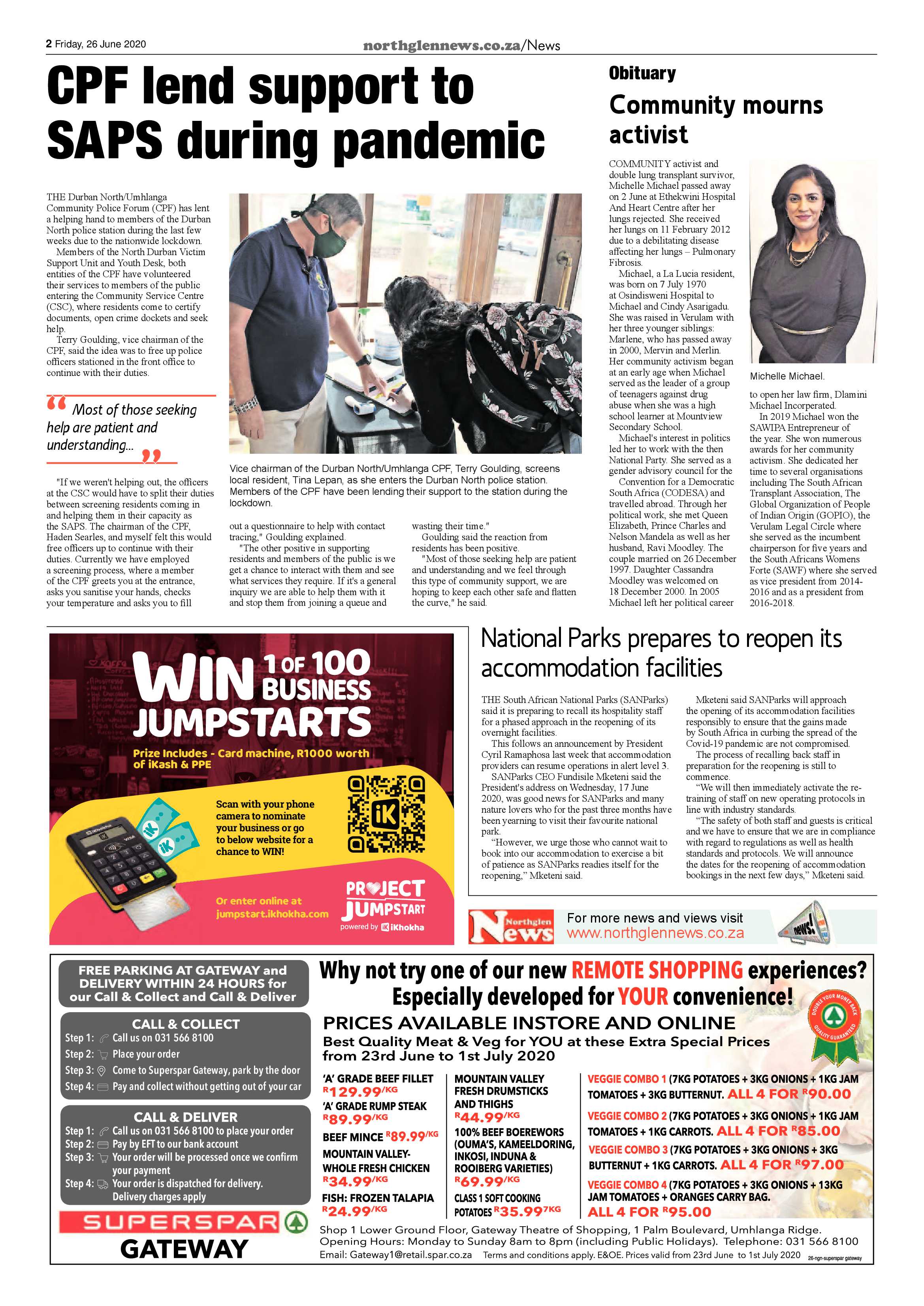 Northglen News 25 June 2020 page 2