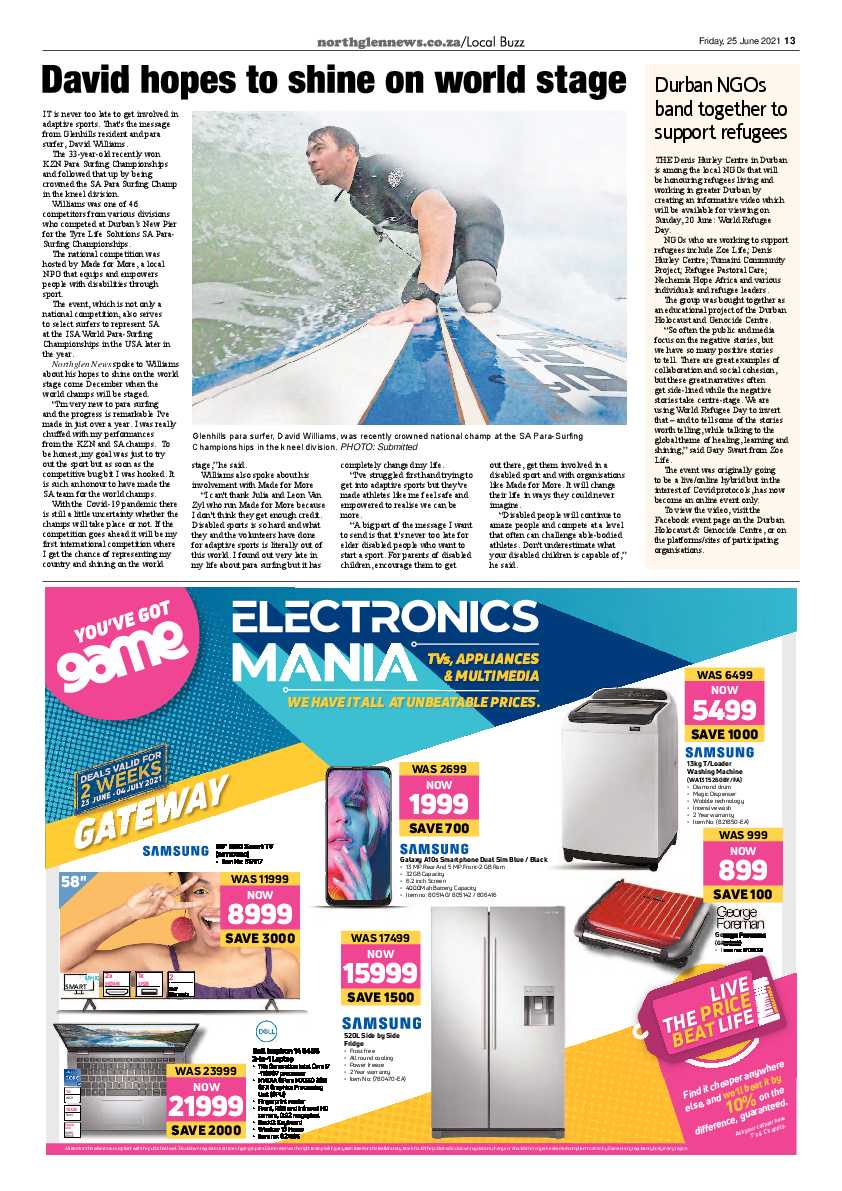 Northglen News 25 June 2021 page 13