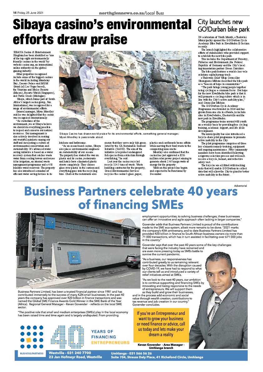 Northglen News 25 June 2021 page 14