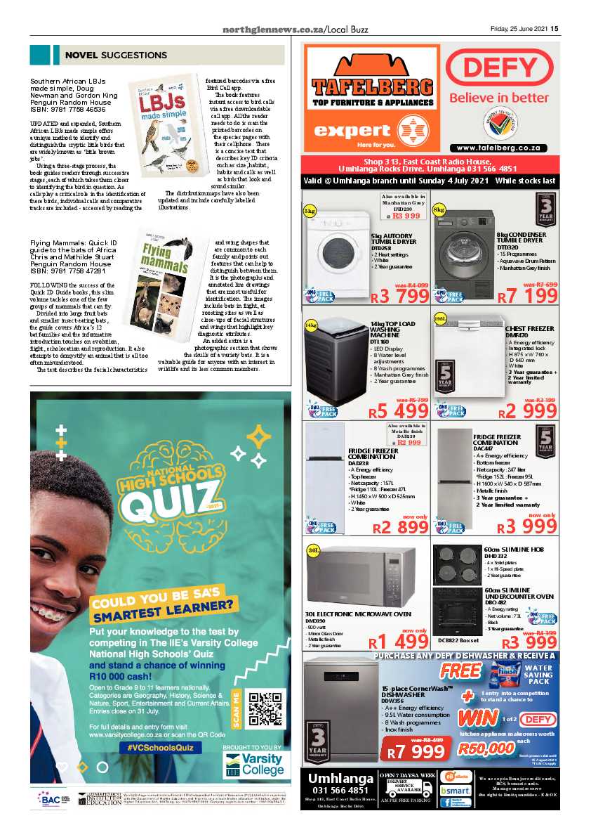 Northglen News 25 June 2021 page 15