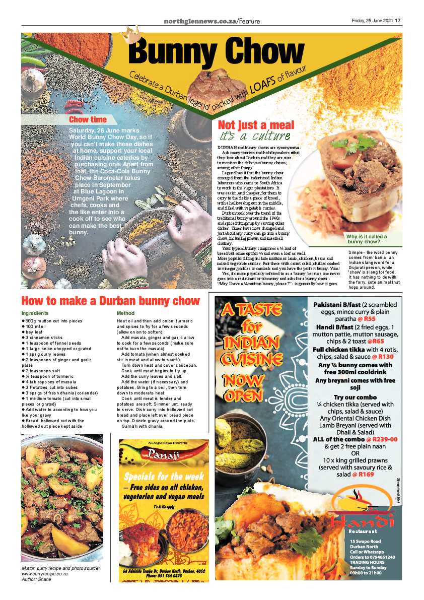 Northglen News 25 June 2021 page 17