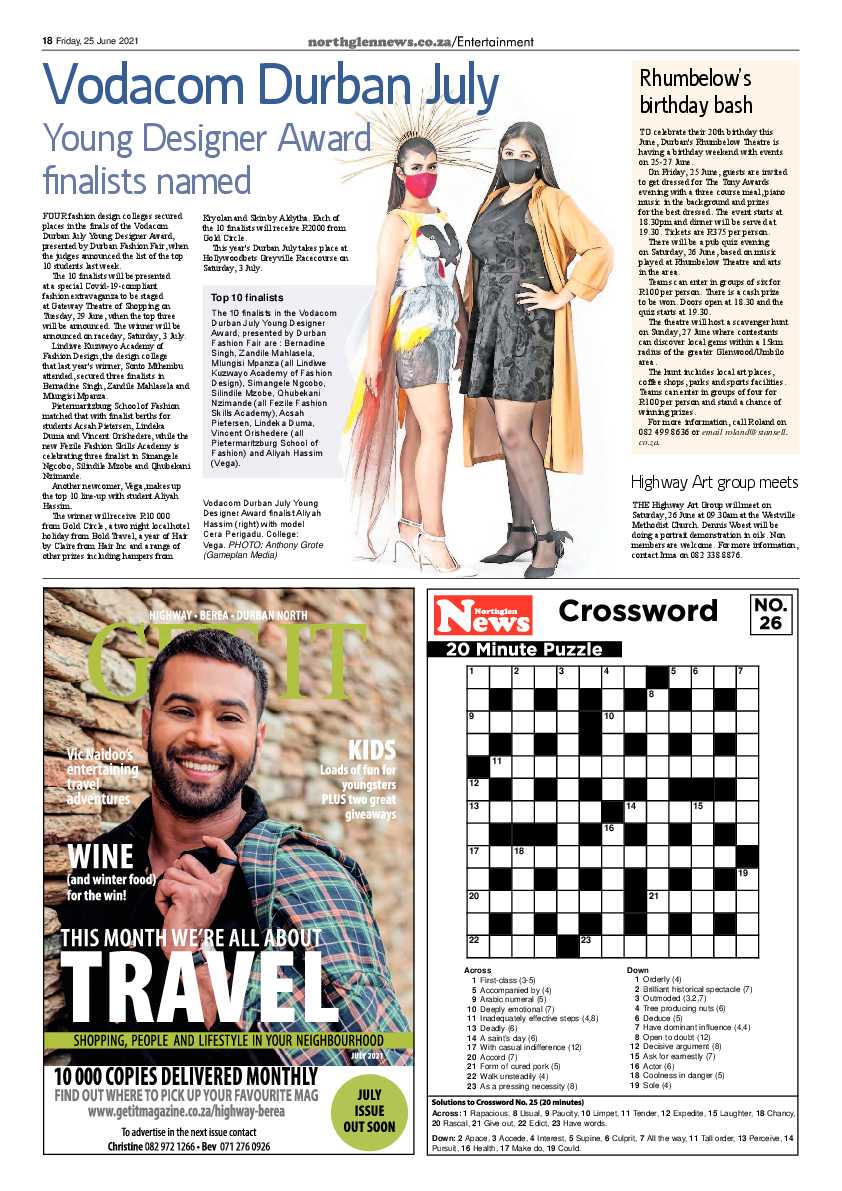 Northglen News 25 June 2021 page 18