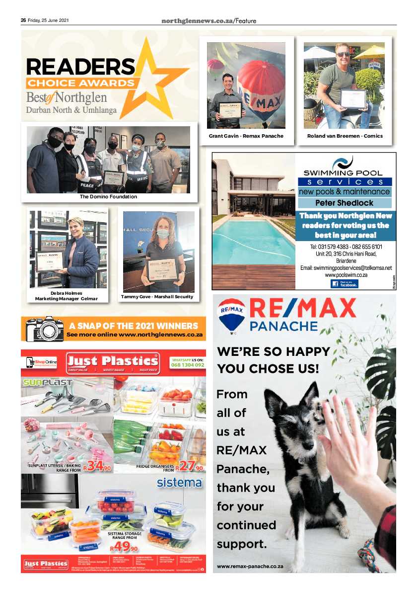 Northglen News 25 June 2021 page 26