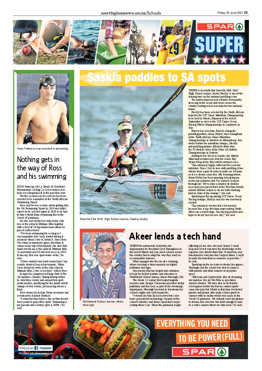 Northglen News 25 June 2021 page 29