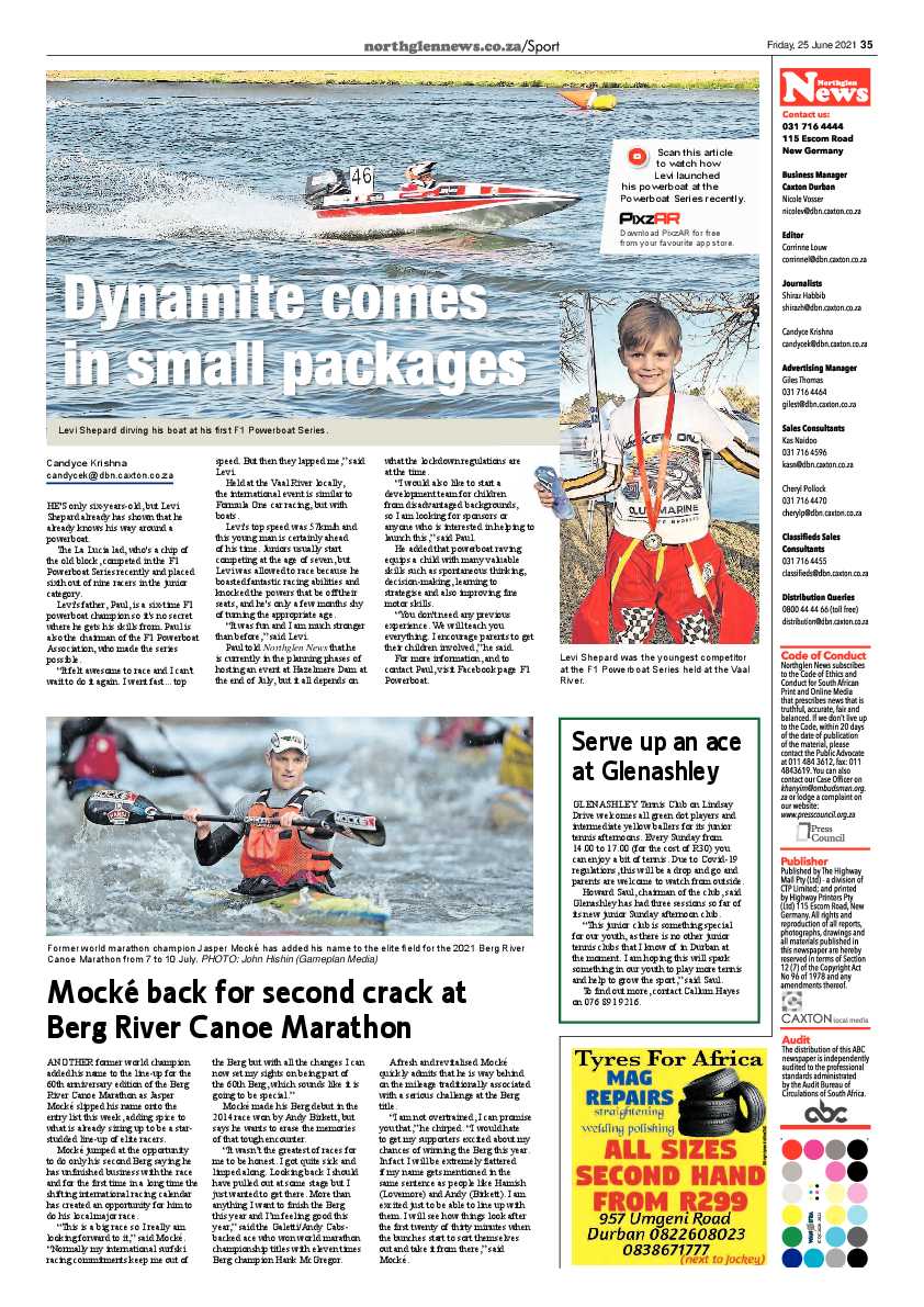 Northglen News 25 June 2021 page 35