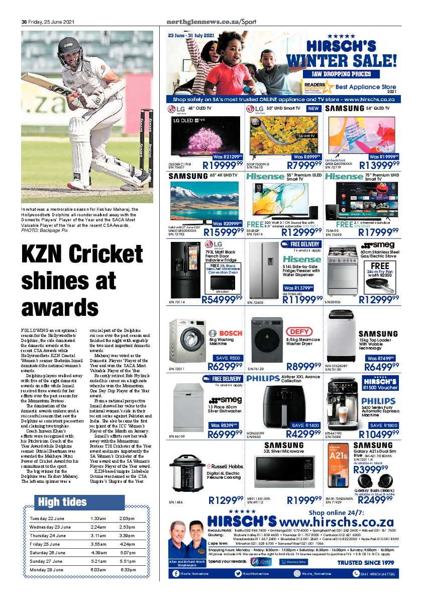 Northglen News 25 June 2021 page 36