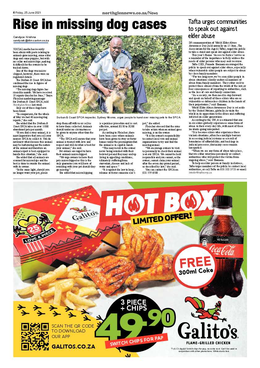 Northglen News 25 June 2021 page 4