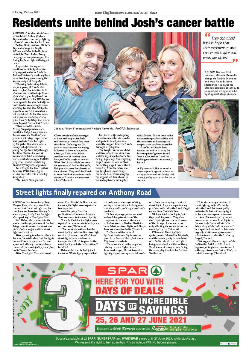 Northglen News 25 June 2021 page 8