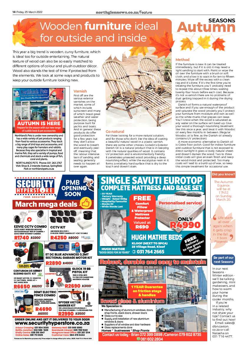Northglen News 25 March 2022 page 14