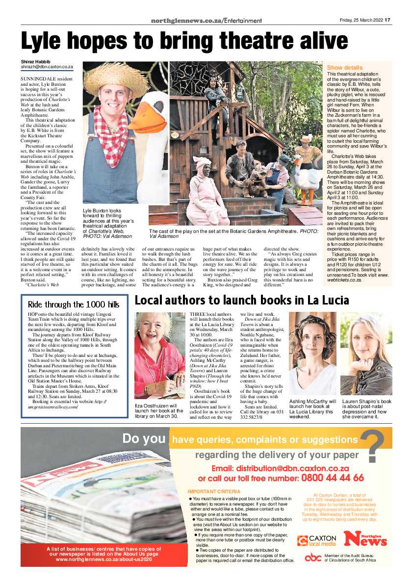 Northglen News 25 March 2022 page 17