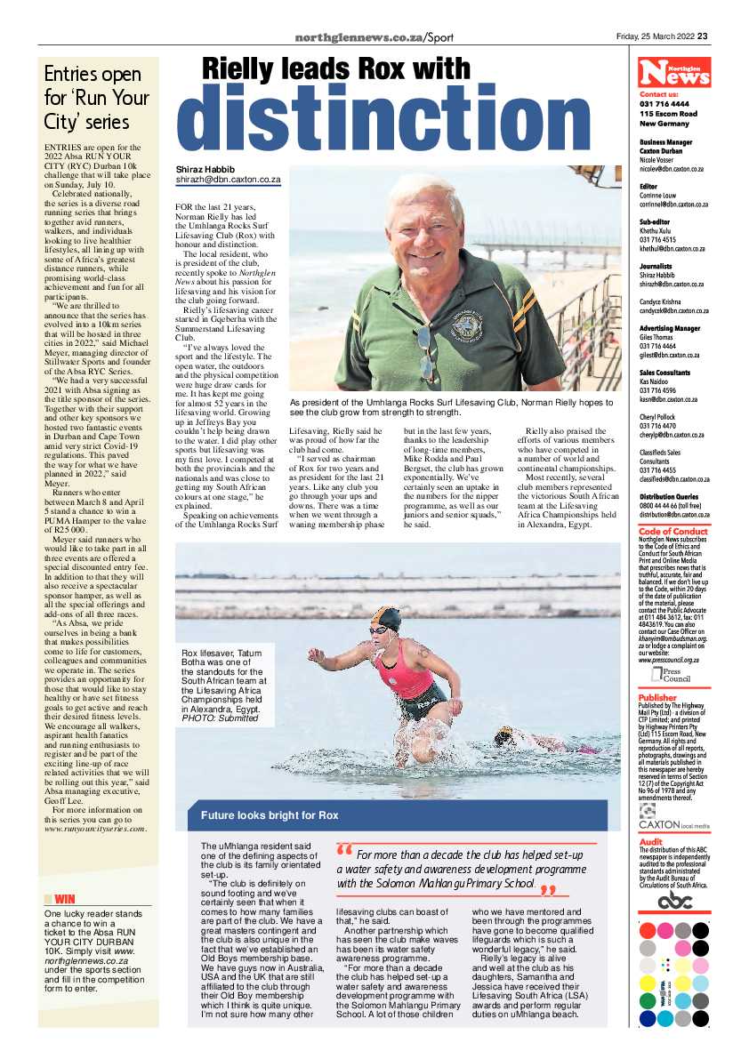 Northglen News 25 March 2022 page 23