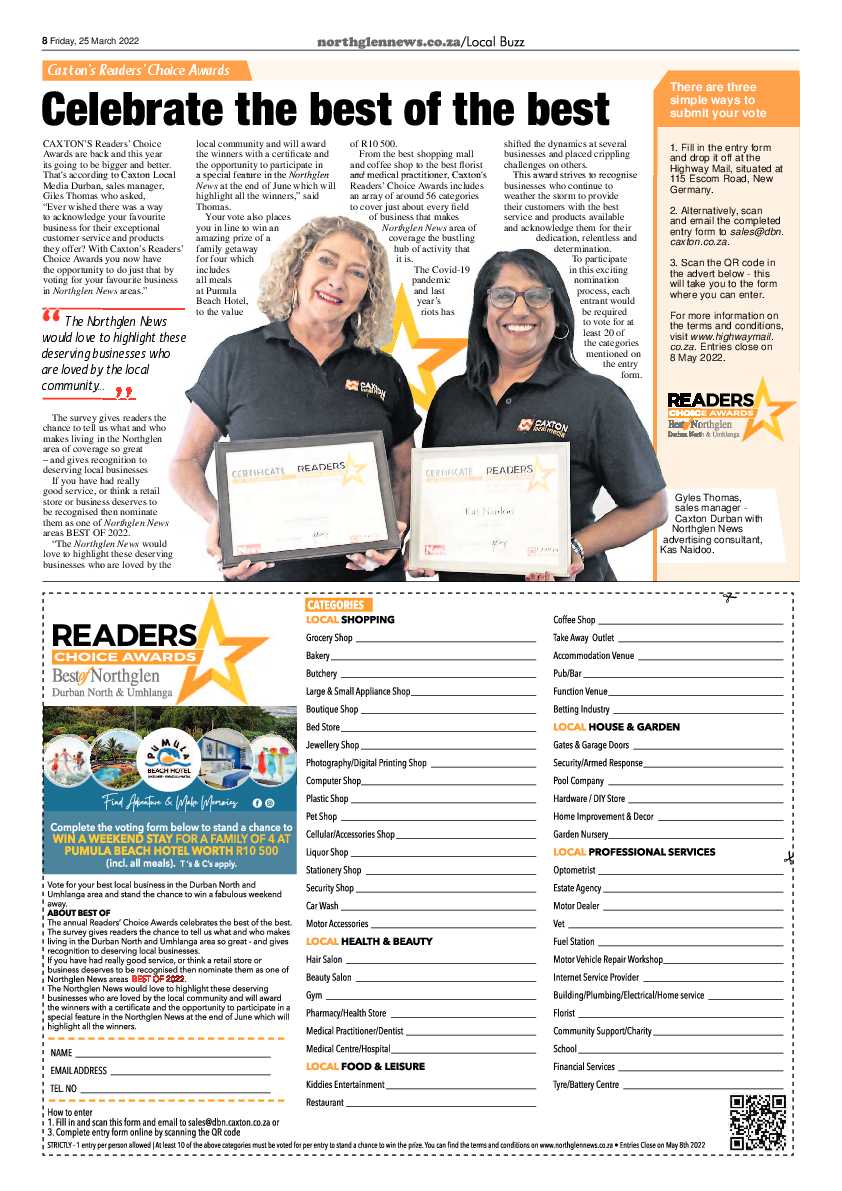 Northglen News 25 March 2022 page 8