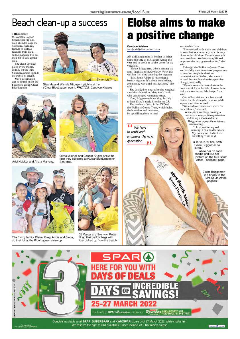 Northglen News 25 March 2022 page 9