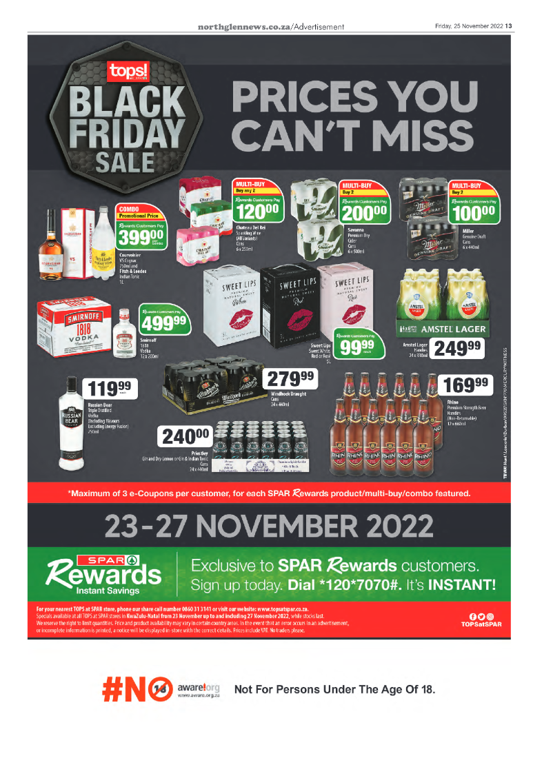 Northglen News 25 November 2022 page 13