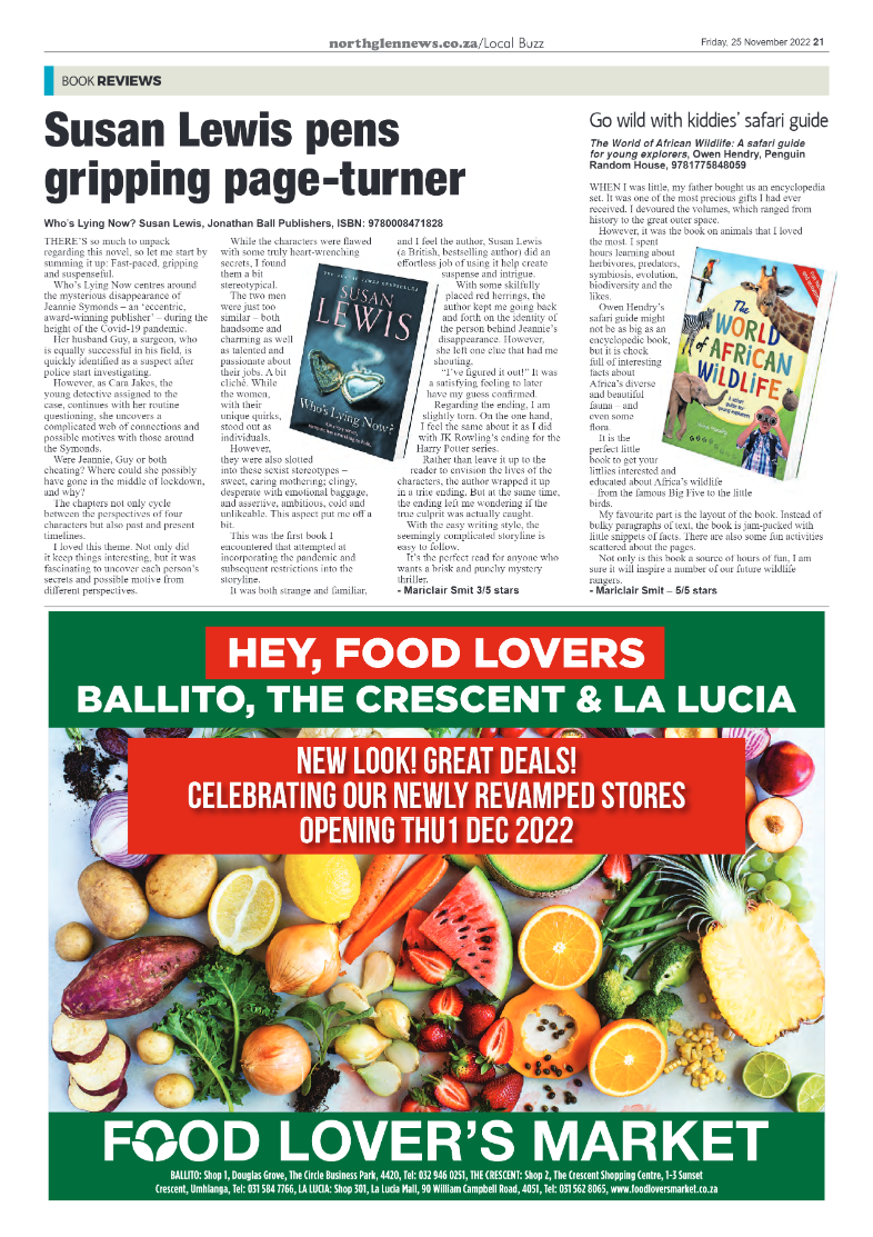 Northglen News 25 November 2022 page 21