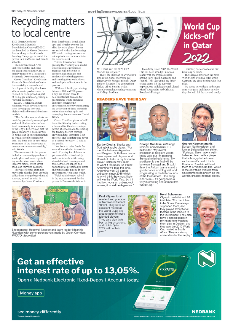 Northglen News 25 November 2022 page 22