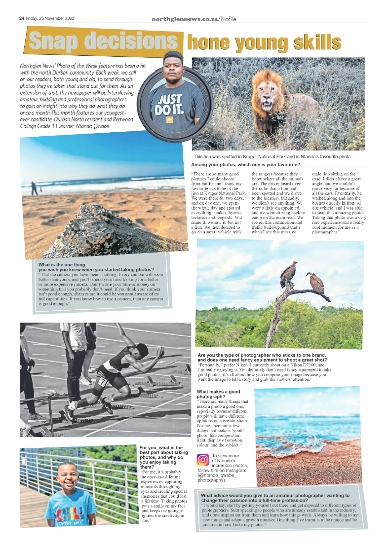 Northglen News 25 November 2022 page 24
