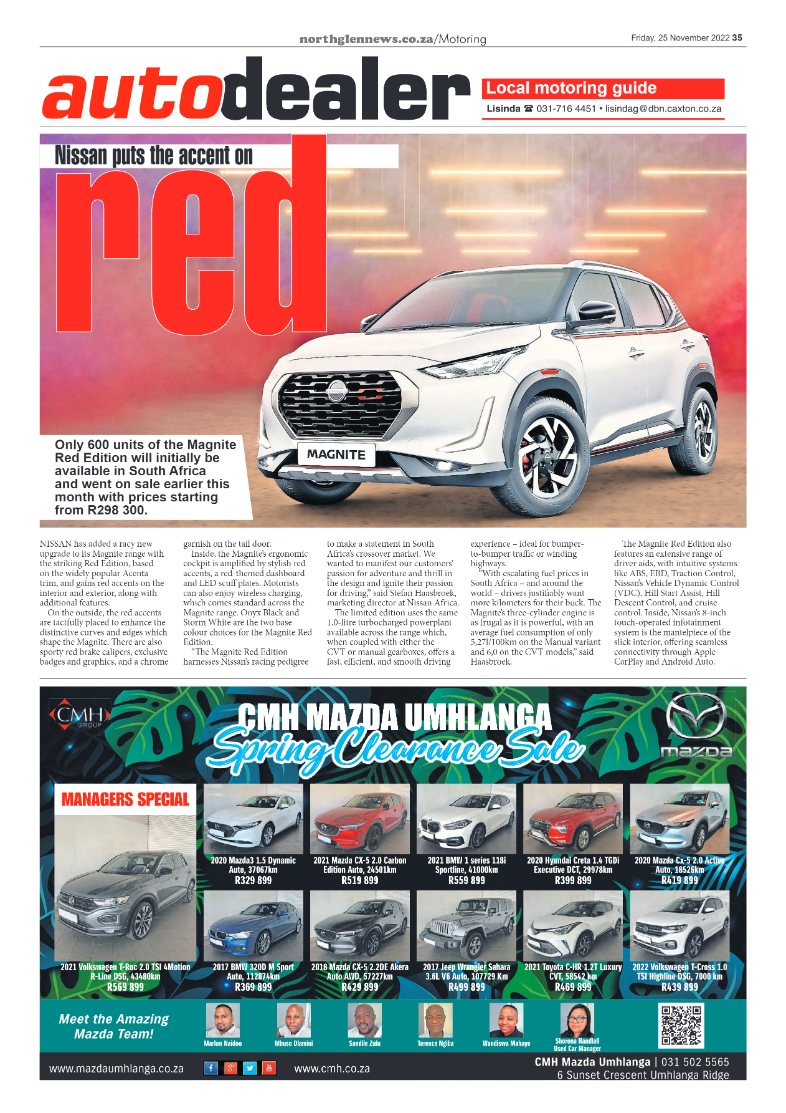 Northglen News 25 November 2022 page 35