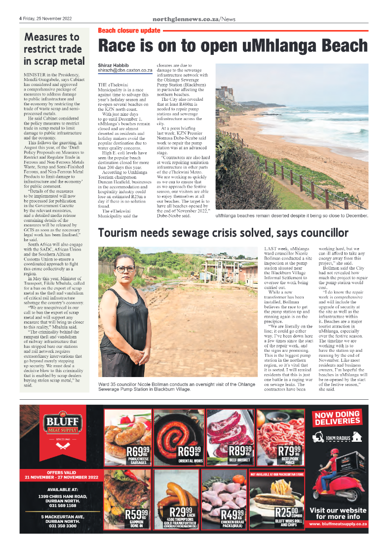 Northglen News 25 November 2022 page 4