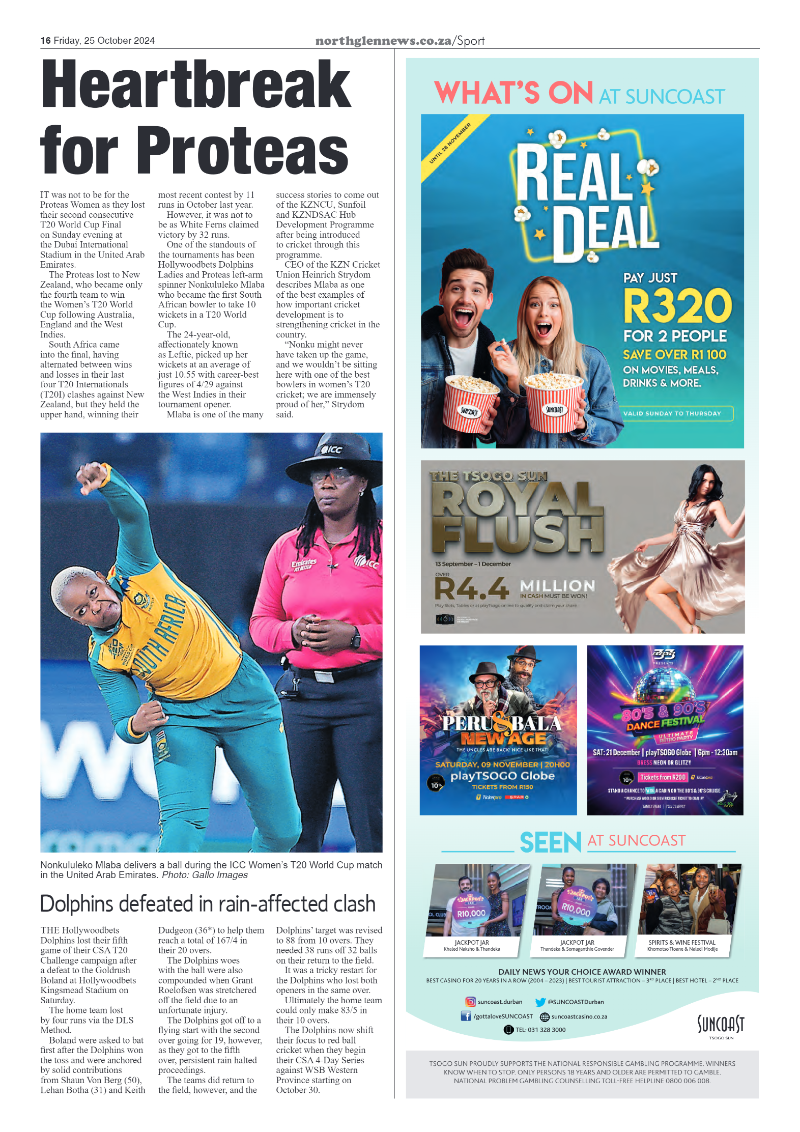 Northglen News 25 October 2024 page 16