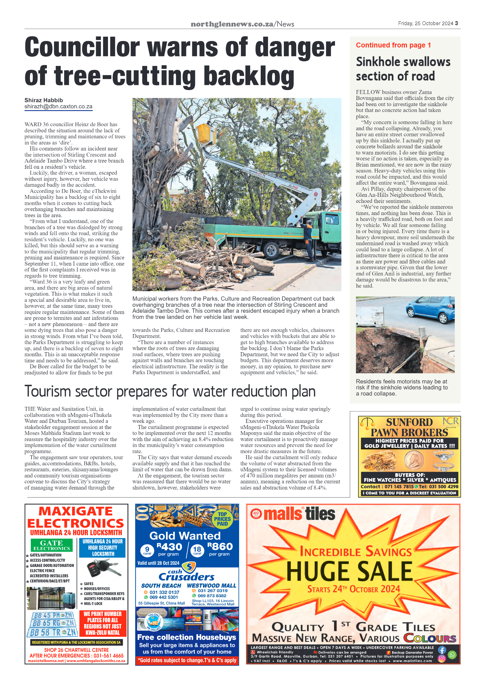 Northglen News 25 October 2024 page 3