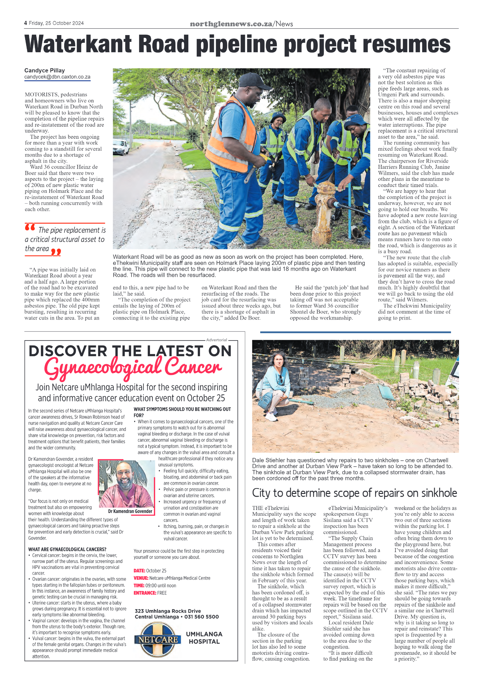 Northglen News 25 October 2024 page 4